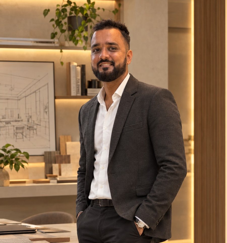 Hemant Suthar, Founder and Principal Designer at The Draft Space Atelier